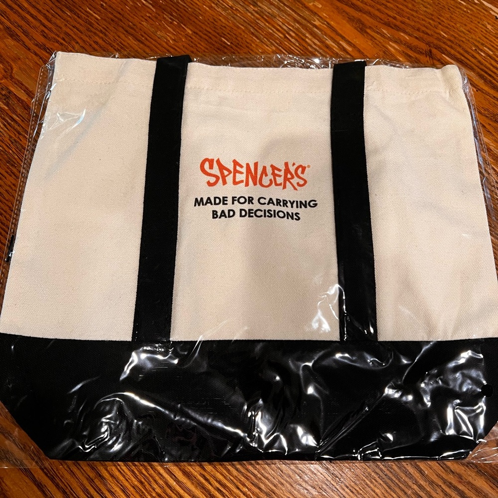 Spencer’s Canvas Tote Bag